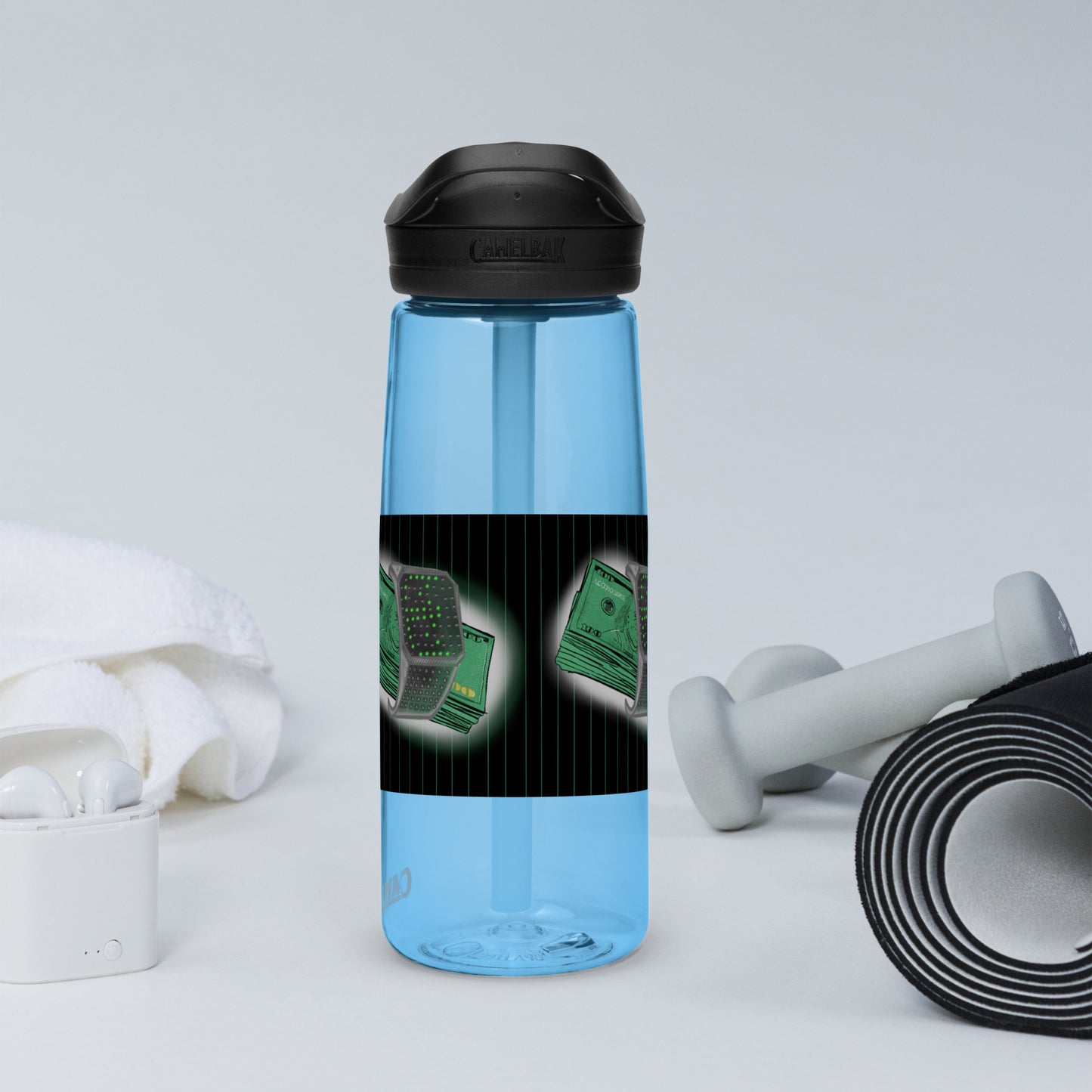 Sports water bottle