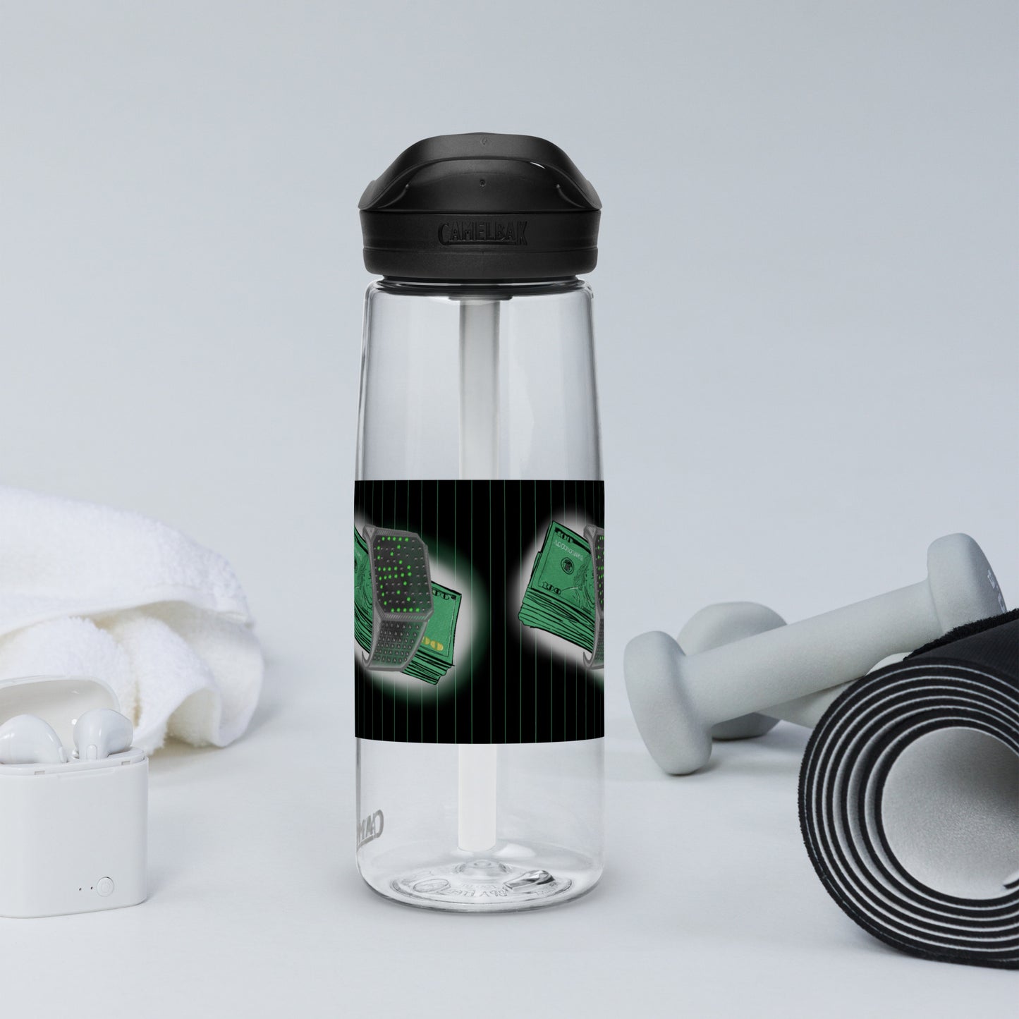 Sports water bottle