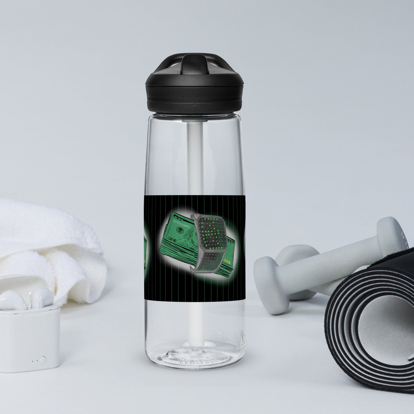 Sports water bottle