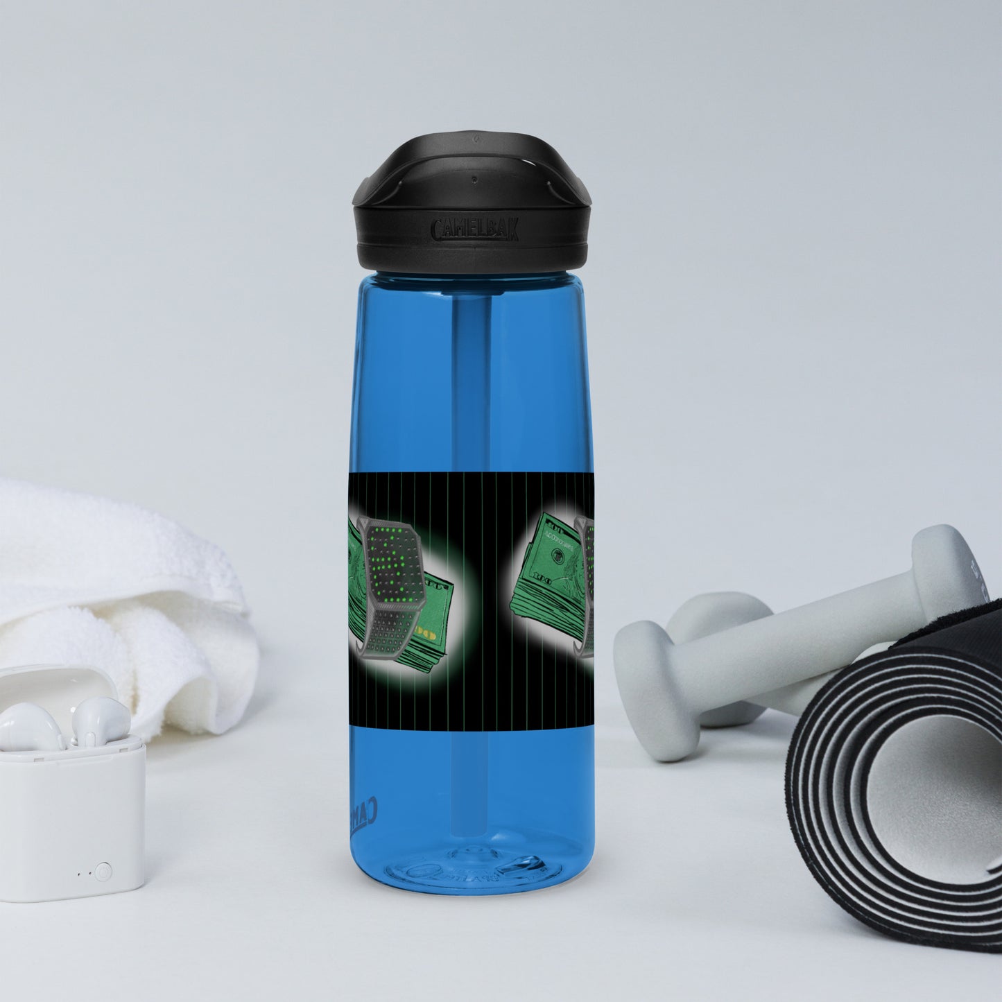 Sports water bottle