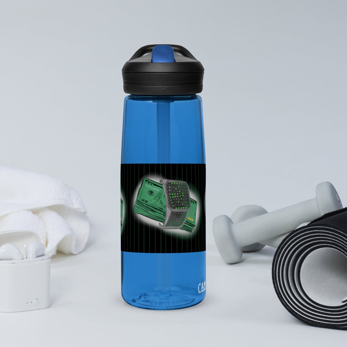 Sports water bottle