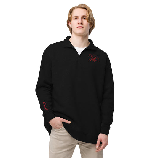 Unisex fleece pullover